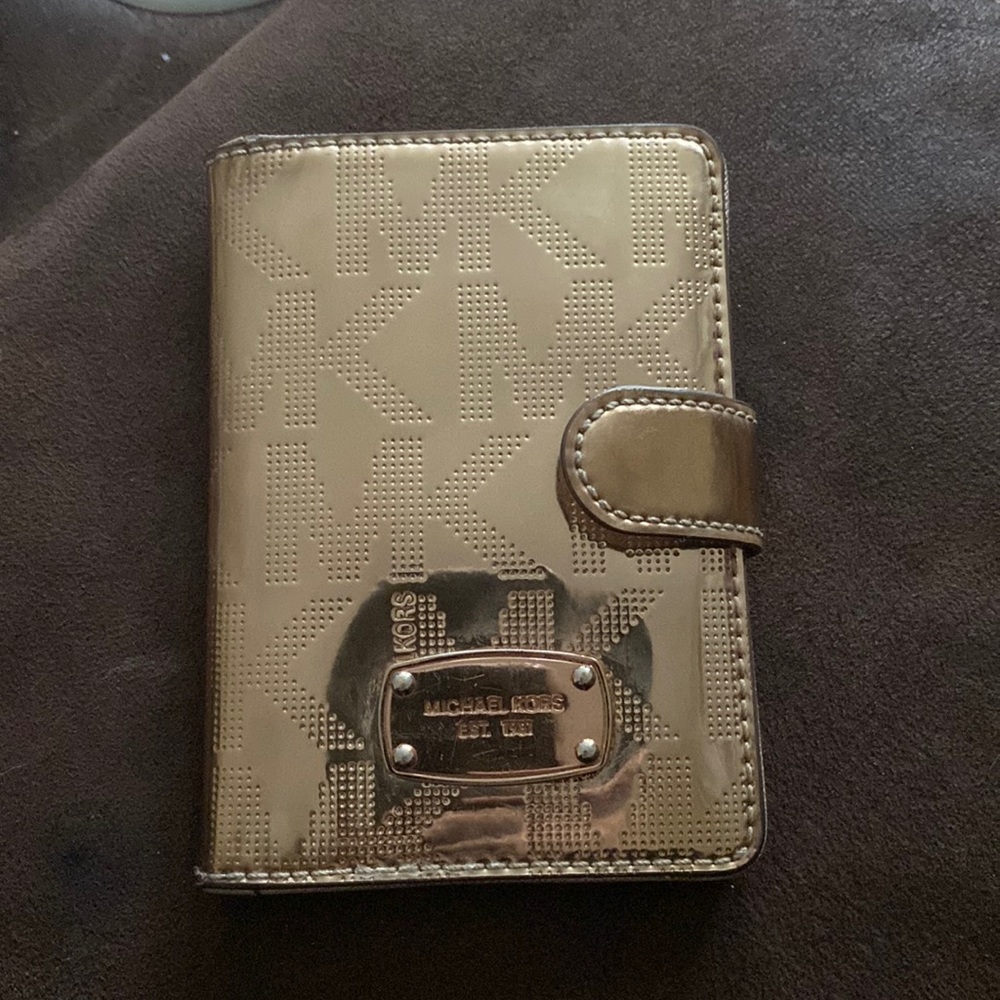 Metallic Gold Michael Kors Wallet
